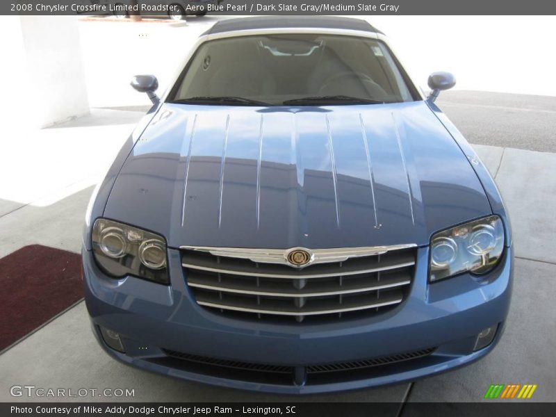 Aero Blue Pearl / Dark Slate Gray/Medium Slate Gray 2008 Chrysler Crossfire Limited Roadster
