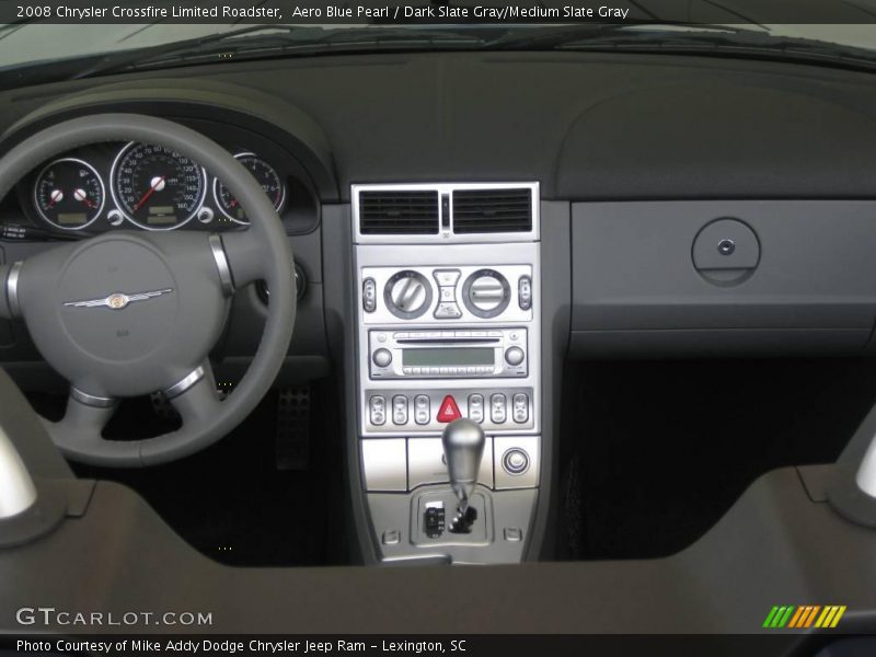Aero Blue Pearl / Dark Slate Gray/Medium Slate Gray 2008 Chrysler Crossfire Limited Roadster