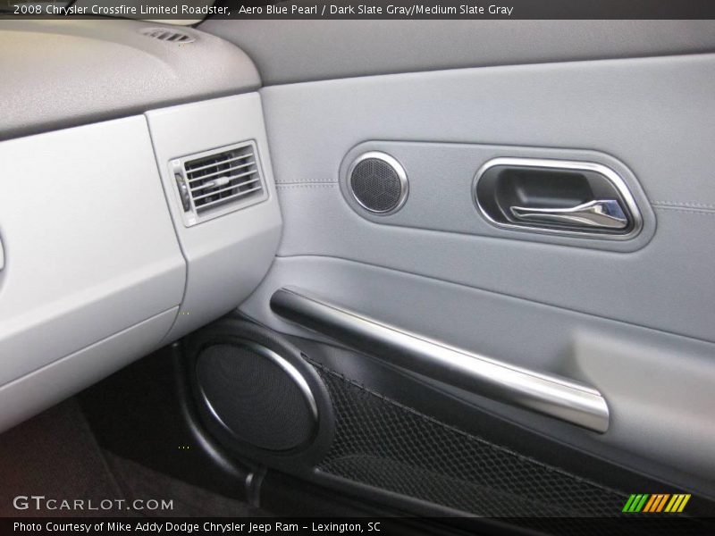 Aero Blue Pearl / Dark Slate Gray/Medium Slate Gray 2008 Chrysler Crossfire Limited Roadster