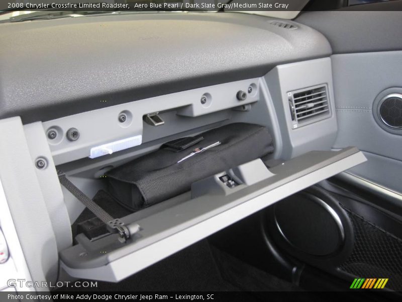 Aero Blue Pearl / Dark Slate Gray/Medium Slate Gray 2008 Chrysler Crossfire Limited Roadster