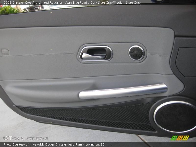 Aero Blue Pearl / Dark Slate Gray/Medium Slate Gray 2008 Chrysler Crossfire Limited Roadster