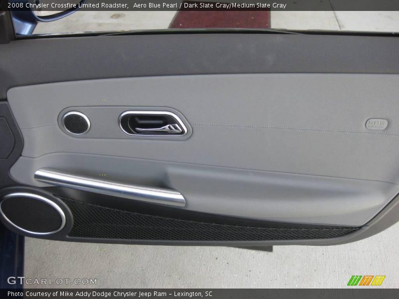Aero Blue Pearl / Dark Slate Gray/Medium Slate Gray 2008 Chrysler Crossfire Limited Roadster