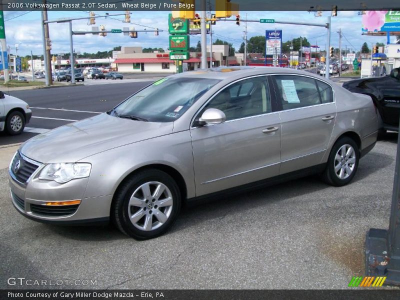 Wheat Beige / Pure Beige 2006 Volkswagen Passat 2.0T Sedan