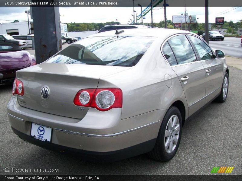 Wheat Beige / Pure Beige 2006 Volkswagen Passat 2.0T Sedan