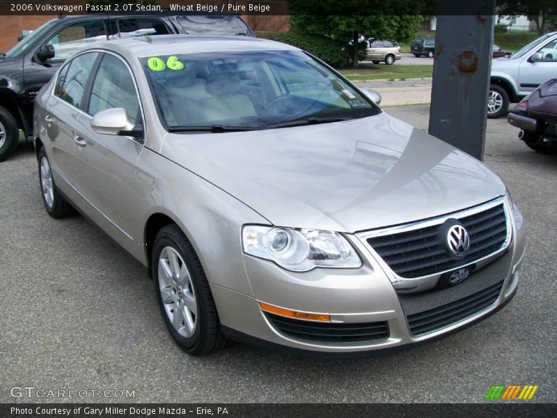 Wheat Beige / Pure Beige 2006 Volkswagen Passat 2.0T Sedan