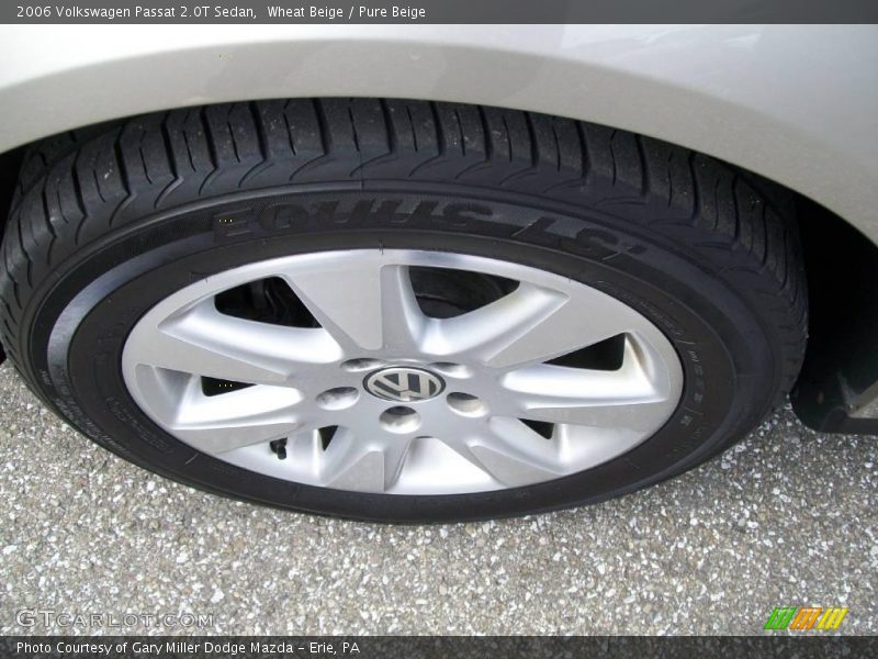 Wheat Beige / Pure Beige 2006 Volkswagen Passat 2.0T Sedan
