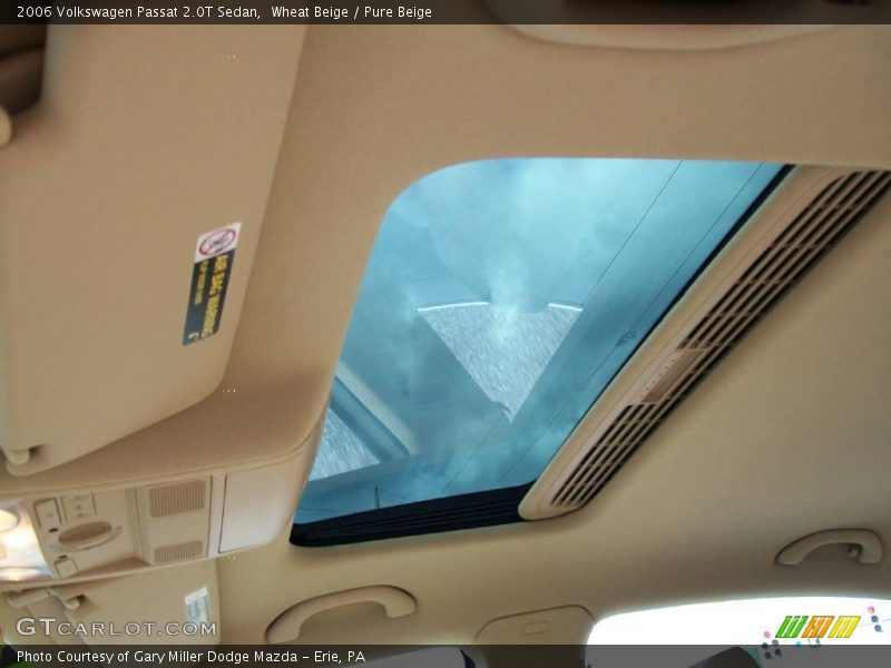 Wheat Beige / Pure Beige 2006 Volkswagen Passat 2.0T Sedan