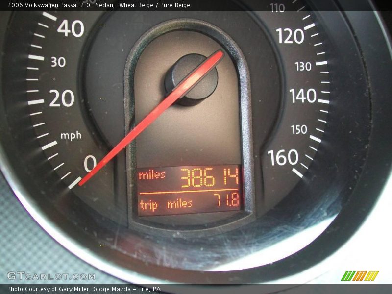 Wheat Beige / Pure Beige 2006 Volkswagen Passat 2.0T Sedan