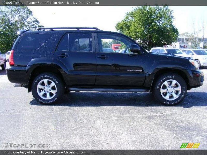 Black / Dark Charcoal 2006 Toyota 4Runner Sport Edition 4x4