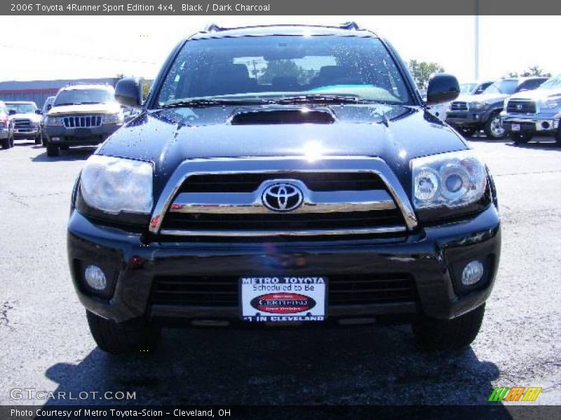 Black / Dark Charcoal 2006 Toyota 4Runner Sport Edition 4x4