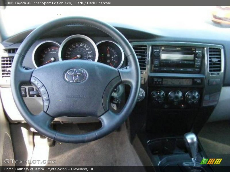 Black / Dark Charcoal 2006 Toyota 4Runner Sport Edition 4x4