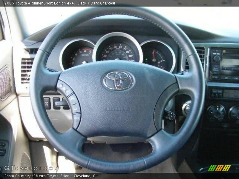 Black / Dark Charcoal 2006 Toyota 4Runner Sport Edition 4x4