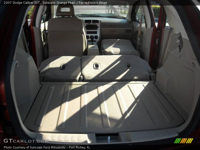 Sunburst Orange Pearl / Pastel Pebble Beige 2007 Dodge Caliber SXT