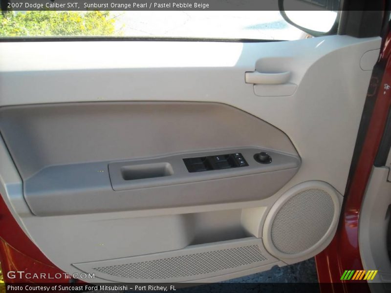 Sunburst Orange Pearl / Pastel Pebble Beige 2007 Dodge Caliber SXT