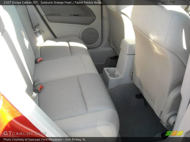Sunburst Orange Pearl / Pastel Pebble Beige 2007 Dodge Caliber SXT