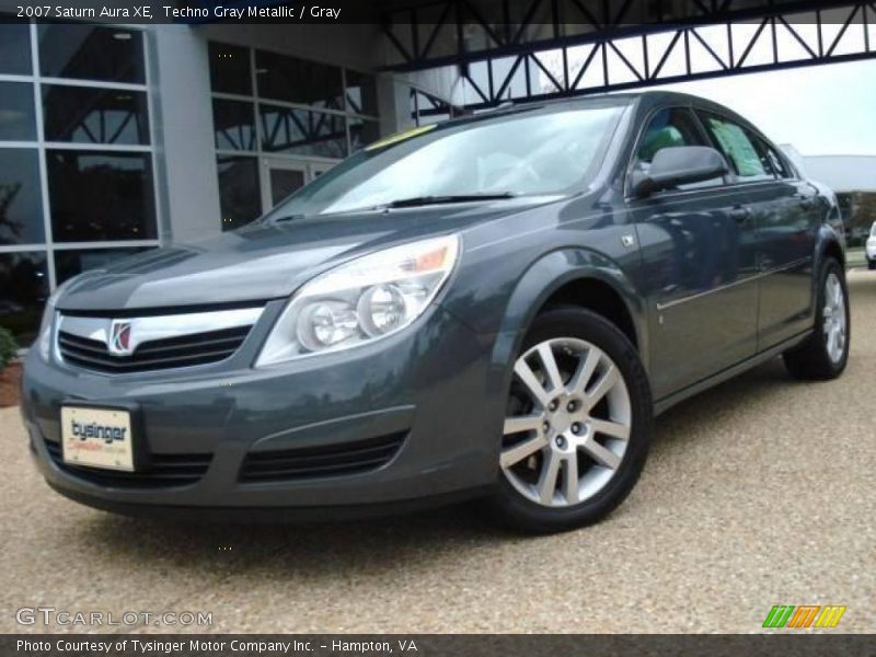Techno Gray Metallic / Gray 2007 Saturn Aura XE