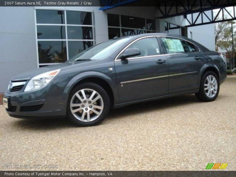 Techno Gray Metallic / Gray 2007 Saturn Aura XE