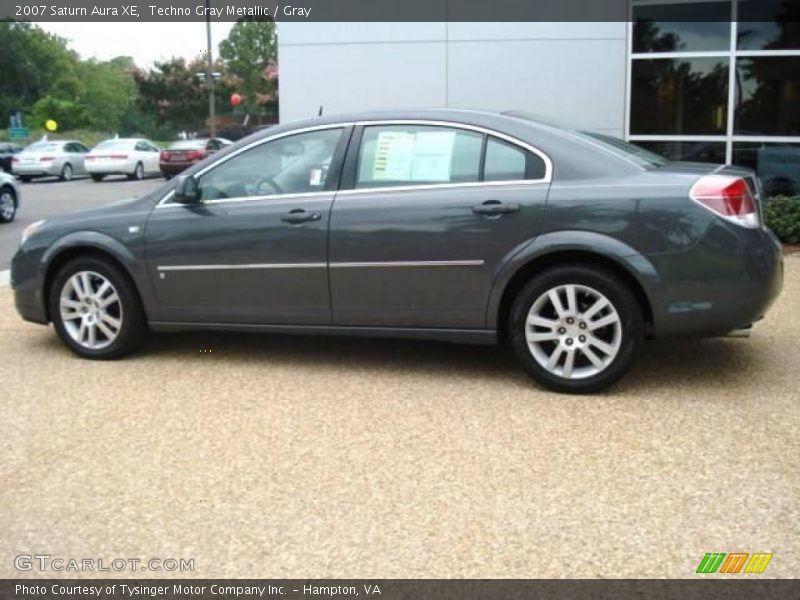 Techno Gray Metallic / Gray 2007 Saturn Aura XE