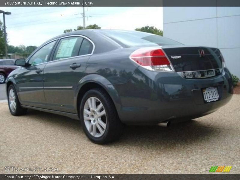Techno Gray Metallic / Gray 2007 Saturn Aura XE
