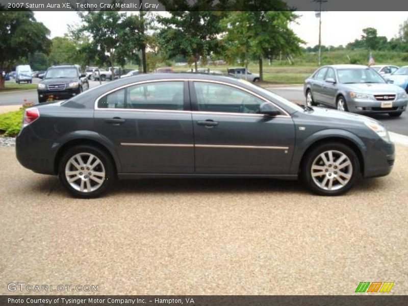 Techno Gray Metallic / Gray 2007 Saturn Aura XE