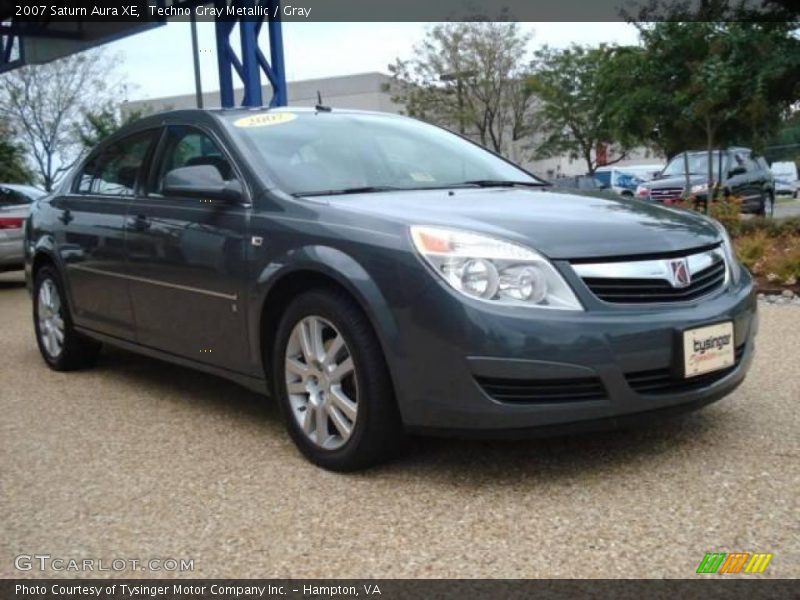 Techno Gray Metallic / Gray 2007 Saturn Aura XE