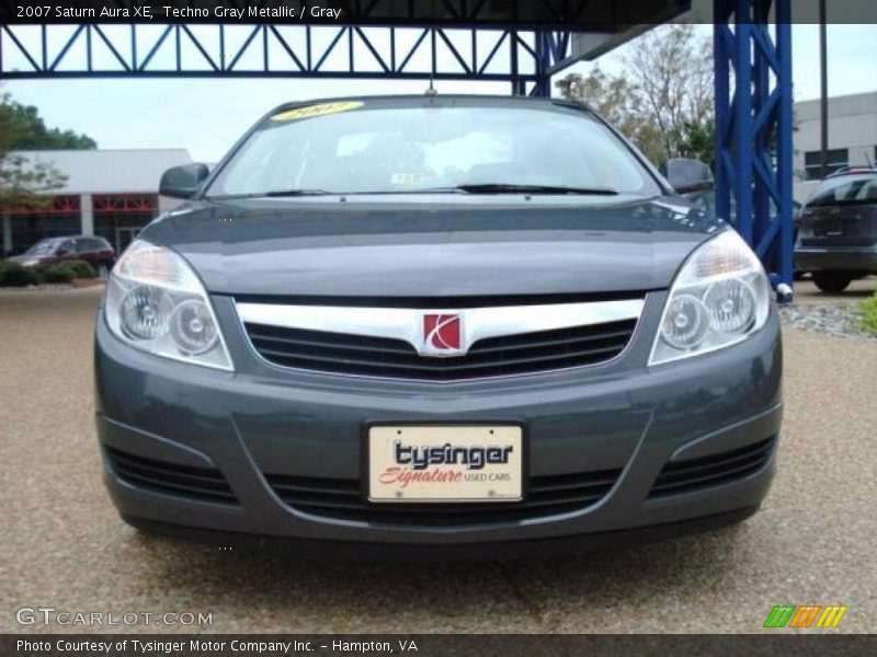 Techno Gray Metallic / Gray 2007 Saturn Aura XE