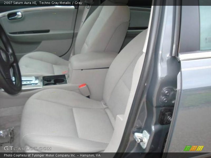 Techno Gray Metallic / Gray 2007 Saturn Aura XE