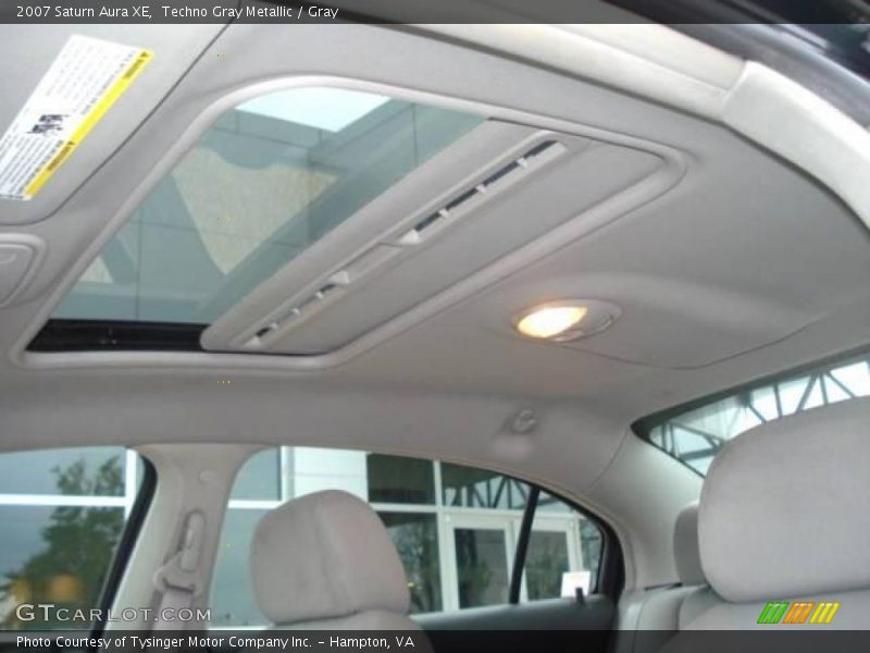 Techno Gray Metallic / Gray 2007 Saturn Aura XE
