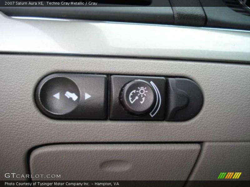 Techno Gray Metallic / Gray 2007 Saturn Aura XE
