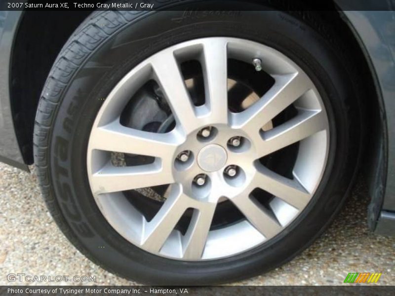 Techno Gray Metallic / Gray 2007 Saturn Aura XE
