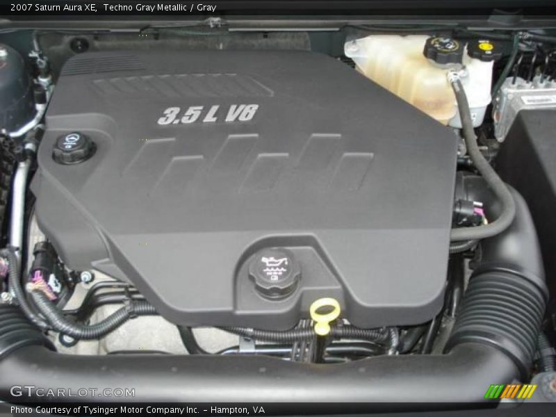 Techno Gray Metallic / Gray 2007 Saturn Aura XE