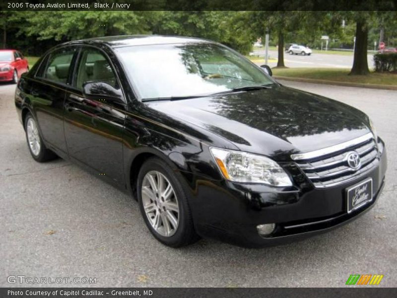 Black / Ivory 2006 Toyota Avalon Limited