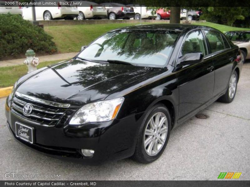Black / Ivory 2006 Toyota Avalon Limited