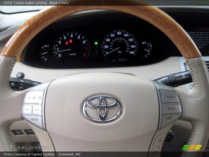 Black / Ivory 2006 Toyota Avalon Limited