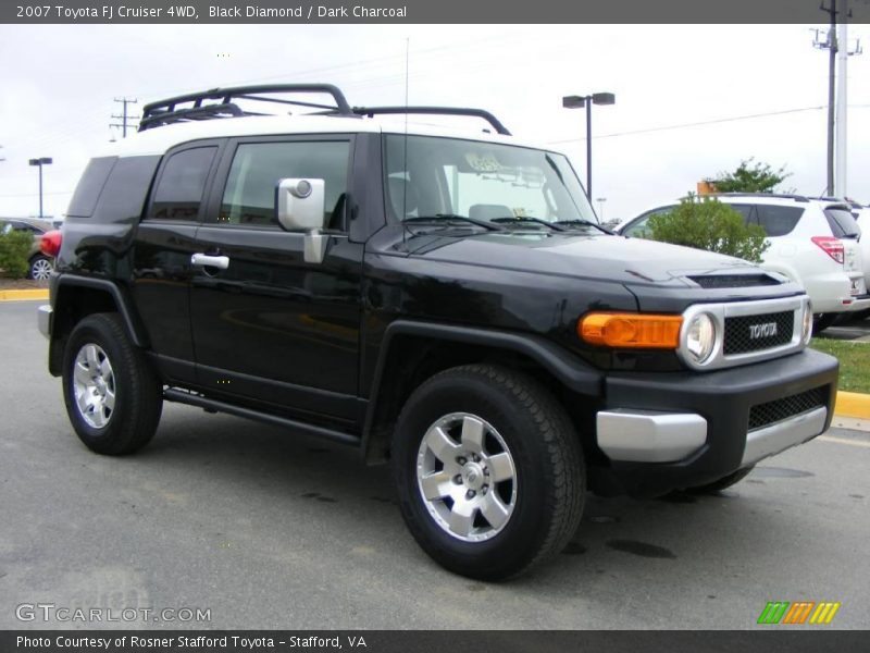 Black Diamond / Dark Charcoal 2007 Toyota FJ Cruiser 4WD