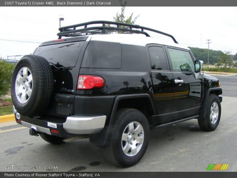 Black Diamond / Dark Charcoal 2007 Toyota FJ Cruiser 4WD