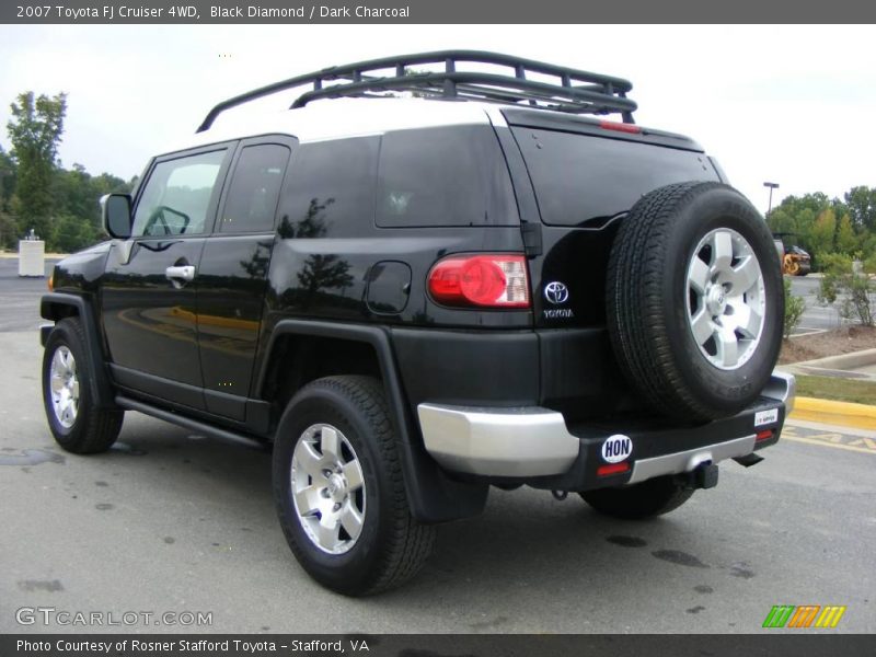 Black Diamond / Dark Charcoal 2007 Toyota FJ Cruiser 4WD