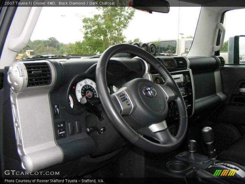 Black Diamond / Dark Charcoal 2007 Toyota FJ Cruiser 4WD