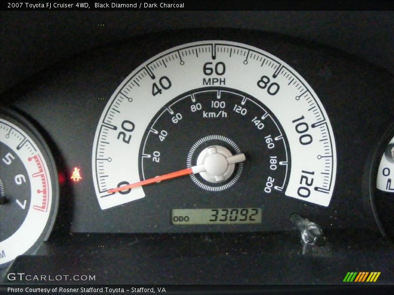 Black Diamond / Dark Charcoal 2007 Toyota FJ Cruiser 4WD