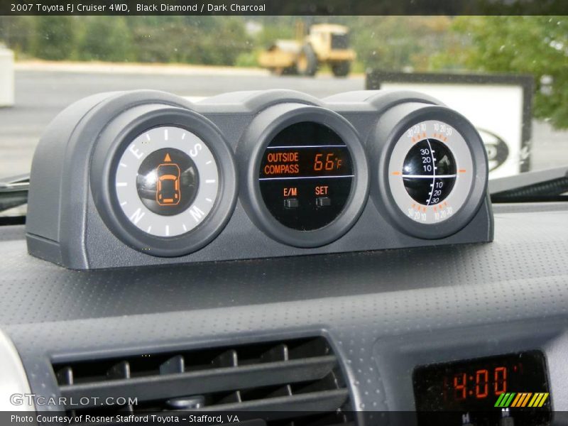 Black Diamond / Dark Charcoal 2007 Toyota FJ Cruiser 4WD