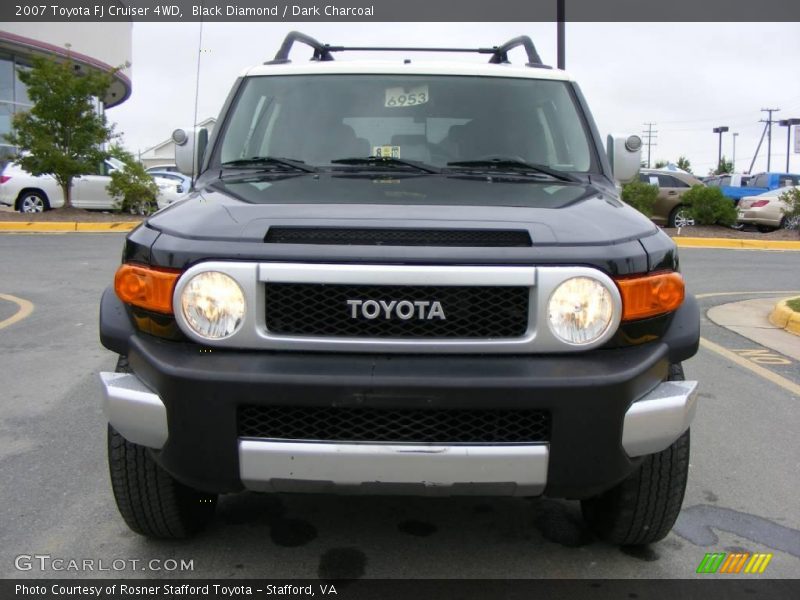 Black Diamond / Dark Charcoal 2007 Toyota FJ Cruiser 4WD