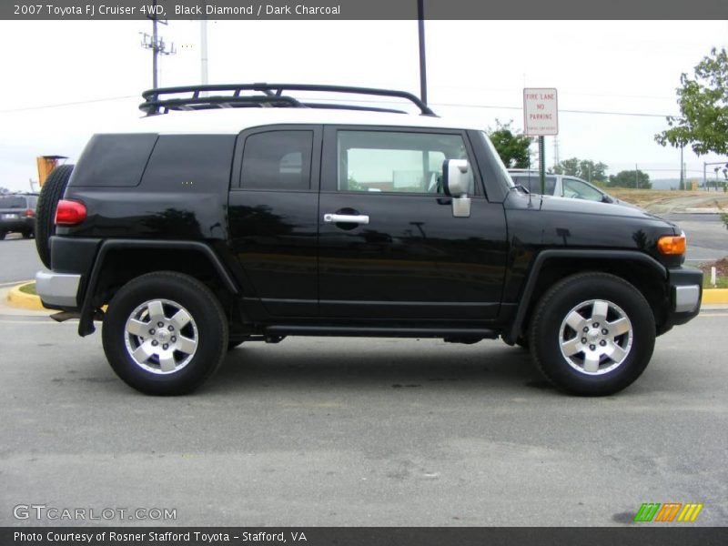 Black Diamond / Dark Charcoal 2007 Toyota FJ Cruiser 4WD
