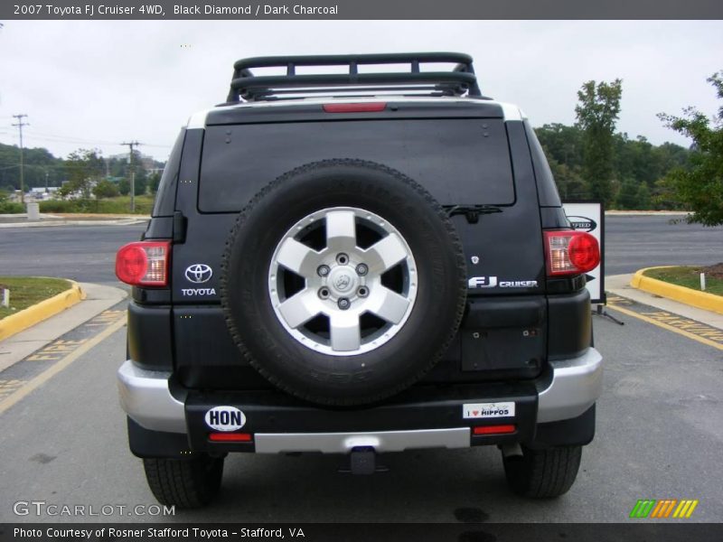 Black Diamond / Dark Charcoal 2007 Toyota FJ Cruiser 4WD
