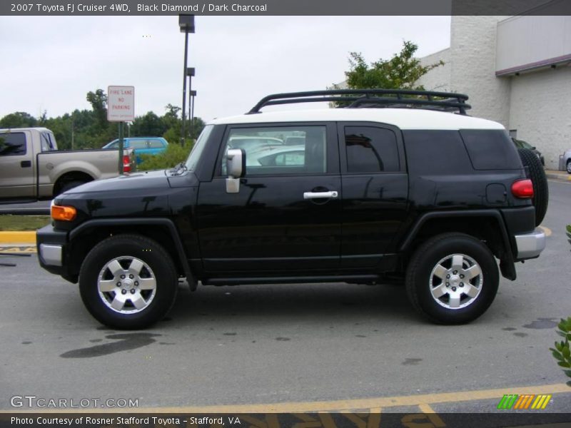 Black Diamond / Dark Charcoal 2007 Toyota FJ Cruiser 4WD