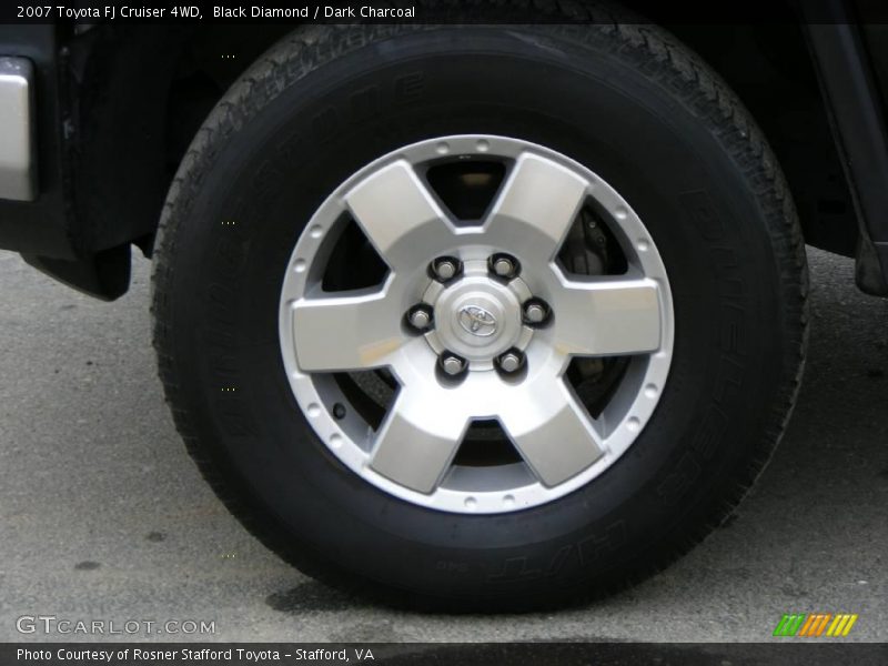 Black Diamond / Dark Charcoal 2007 Toyota FJ Cruiser 4WD