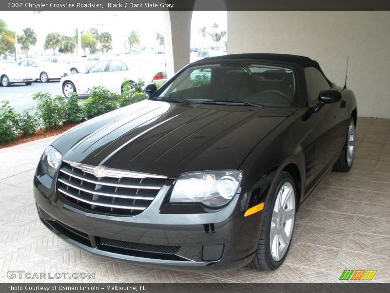 Black / Dark Slate Gray 2007 Chrysler Crossfire Roadster