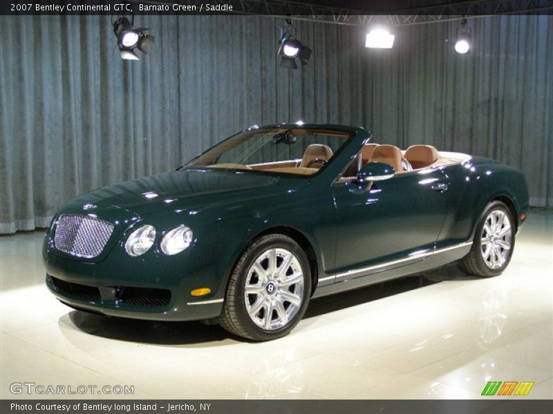 Barnato Green / Saddle 2007 Bentley Continental GTC
