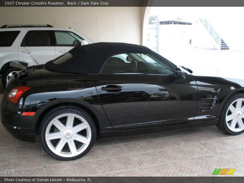 Black / Dark Slate Gray 2007 Chrysler Crossfire Roadster