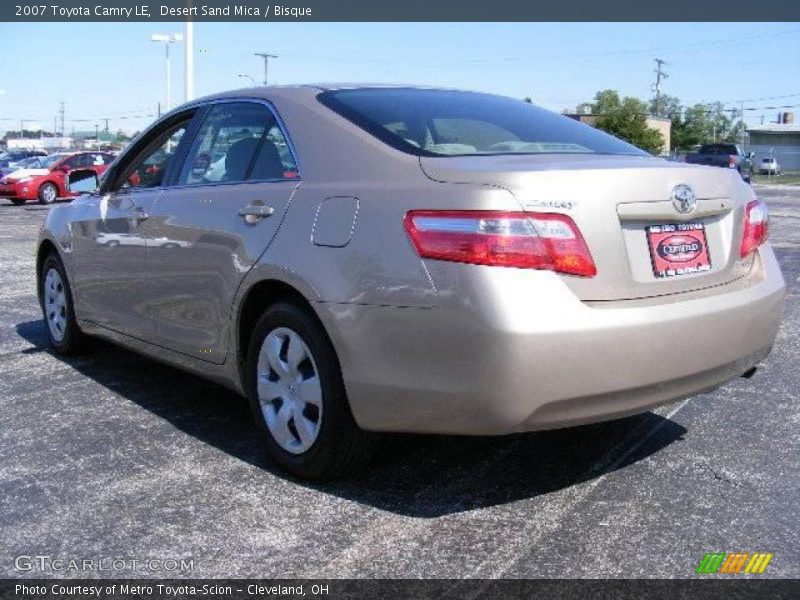 Desert Sand Mica / Bisque 2007 Toyota Camry LE