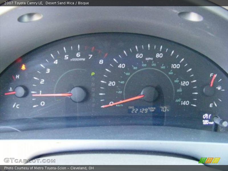 Desert Sand Mica / Bisque 2007 Toyota Camry LE